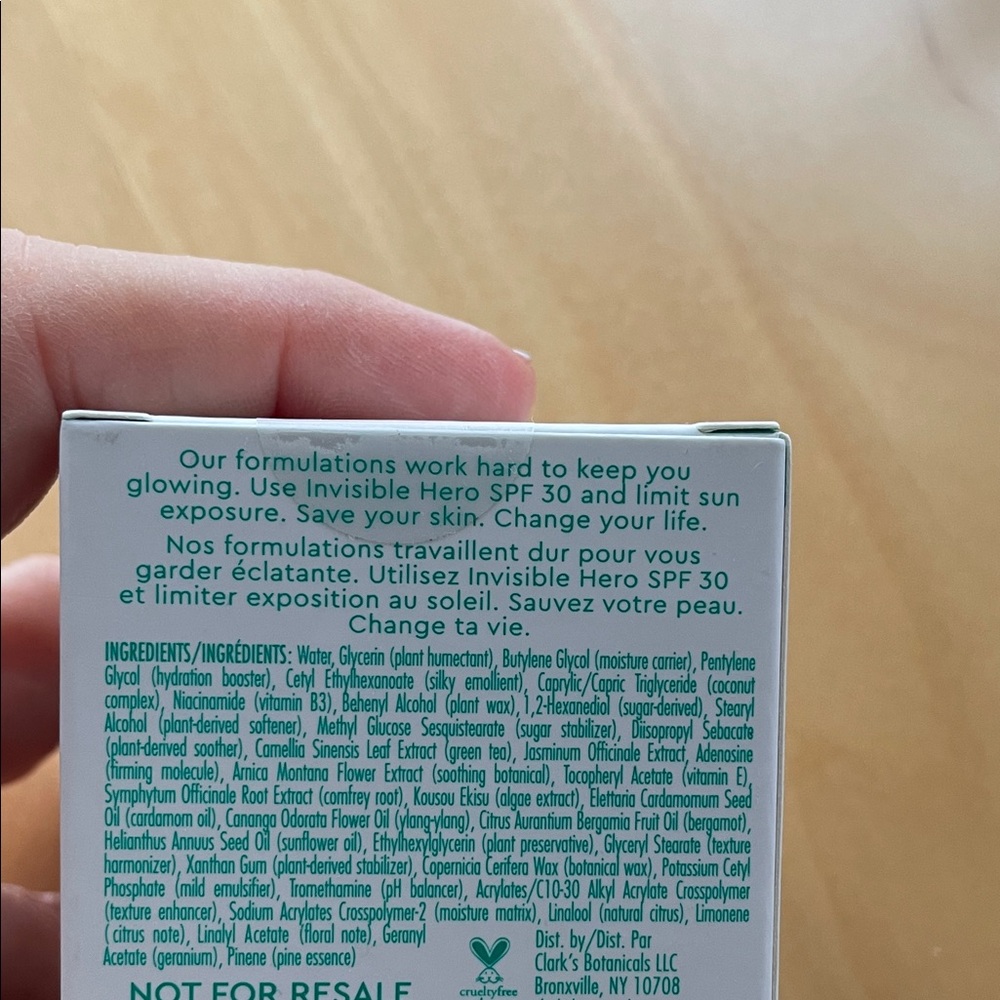 Clark’s Botanicals Deep Moisture Mask - NIB 1.7 fl oz - Picture 4 of 8